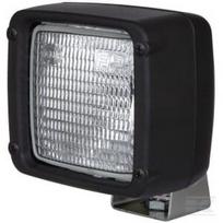Darbinė lempa halogeninė, kvadratinė, 12/24V, balta, 112x97x126.5mm, AMP/plokščio kontakto mova, Ultrabeam, Hella 1GA007506001
