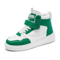 High Top Skateboarding Shoes for Kids Autumn Casual Leather Sneakers for Children Comfortable Trainers for Boys Sports Shoes 28