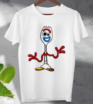Animacinis linksmas Forky parodijos marškinėlis su juokingu užrašu Unisex vyriškas moteriškas viršutinis drabužis 4XL