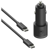 Motorola  Car charger TurboPower 45W Dual USB-A/USB-C with 1m black USB-C cable