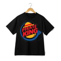 Pirate King T-Shirt Unisex | One Piece Parody Anime Graphic Tee Funny Gift M
