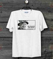 The Queen Elizabeth II Memorial T-Shirt Longest Monarch End 1926 2022 tee top L