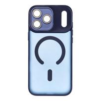 VARIETE MAG COVER dėklas, suderinamas su MagSafe, skirtas IPHONE 17 PRO MAX tamsiai mėlynos spalvos