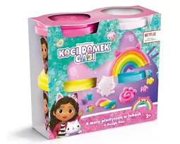Plastic mass Gabbys Dollhouse - 4 tubes
