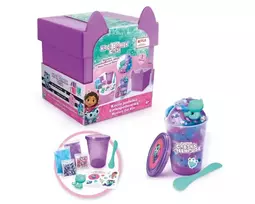 Plastic mass Gabbys Dollhouse - Cat box with a surprise, violet (slime)