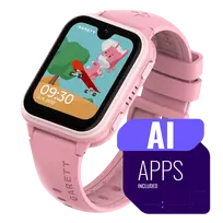 Garett Kids Vibe AI 4G Smartwatch Pink