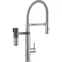 Plautuvės maišytuvas Franke su filtru, Vital Semi-Pro Chromas/Gunmetal filtruotam ir karštam/šaltam vandeniui 120.0621.230