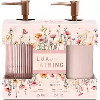 "The Luxury Bathing Company" rankų priežiūros dovanų rinkinys ("Peony", "Peach & Raspberry")