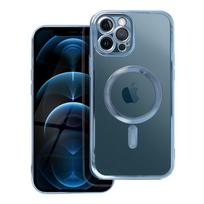 ELECTRO MAG COVER dėklas suderinamas su MagSafe IPHONE 12 Pro Max mėlynas
