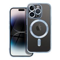 ELECTRO MAG COVER dėklas, suderinamas su MagSafe, skirtas IPHONE 14 Pro mėlynas