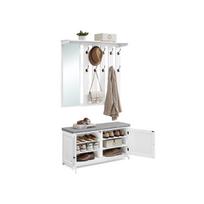Suoliuko ir sieninės kabyklos rinkinys, 102 cm pločio