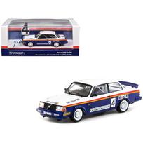 Tarmac Modeliukas 1/64 1987 Volvo 240 Turbo #4 Winner Per Gunnar Andersson Malaysian Group A Championship, white/blue (yra Sandėlyje)