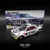 Mini GT Kaido House Modeliukas 1/64 1969 Datsun 510 Street Team XMM V1, white