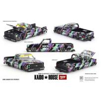 Mini GT Kaido House Modeliukas 1/64 1980 Chevrolet Silverado *Kaido HKS* V1, various (yra Sandėlyje)