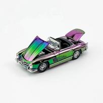 YS Models Modeliukas 1/64 Mercedes-Benz 300sl, chameleon opening hood, trunk and roof (yra Sandėlyje)
