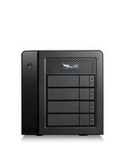 Promise Pegasus32 R4 - Festplatten-Array - 16 TB - 4 Schächte (SATA-600) - HDD 4 TB x 4 - Thunderbolt 3, USB 3.2 Gen 2 (extern)