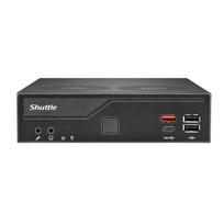 Shuttle PIB-DH810001 DH810 Slim PC, S1851, 1x HDMI (2.1) 1x DP, 1x USB-C (DP),  2x M.2, 2x LAN