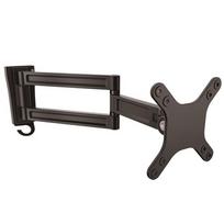 StarTech.com Monitorarm für Wandmontage - Zwei Gelenke - Für VESA Monitore / Flachbildfernseher bis zu 68,60cm (27) (15Kg) - Monitor Wandhalterung - Verstellbarer Arm (Befestigungsplatte, Schrauben, Monitorarm) für LCD-Display - Aluminium - Schwarz - Bildschirmgröße: 33-68.6 cm (13-27) - Wandmontage möglich