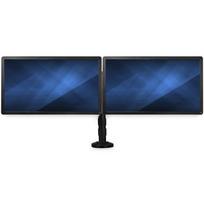 StarTech.com Dual-Monitor-Arm Halterung - Für bis zu 68,60cm (27) -Monitore - Flaches Design - Tischhalterung oder Tüllenloch-Monitorhalterung - Aufstellung für 2 Monitore - Kunststoff, Aluminium, Stahl - Schwarz - Bildschirmgröße: 33-68.6 cm (13-27) - Tülle, Tischmontage