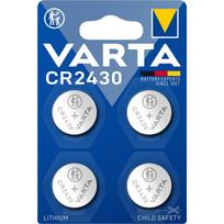 Varta Batterie Knopfzelle CR2430 3V 290mAh Lithium 4St. - Batterie - CR2430 (06430 101 404)