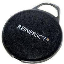 REINER timeCard Premium transponder MIFARE DESFire EV3 - RFID-Tag - mattschwarz (Packung mit 5) (2749600-511)
