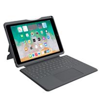 DEQSTER Smart Rugged Touch Plus Keyboard 10.2 - QWERTZ - Deutsch - Mechanischer Switch - Apple - iPad 10.2 (7./.8./.9. Gen.) - Grau (90-2000012)