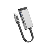 Alogic Adapter 2 in 1 USB-C -> HDMI/USB-A - Adapter - Digital/Daten