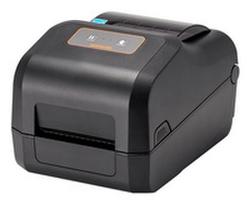 Bixolon XD5-43t, 12 Punkte/mm (300dpi), EPL, ZPLII, USB, USB-Host, RS232, Ethernet, schwarz Etikettendrucker, Thermotransfer, Auflösung: 12 Punkte/mm (300dpi), Medienbreite (max): 118mm, Druckbreite (max.): 106mm, Rollendurchmesser (max.): 127mm, Geschwindigkeit (max.): 102mm/Sek., USB (Typ B), USB-Host, RS232, Ethernet, Emulation: EPL, ZPLII, SLCS, RAM: 64MB, Flash: 128MB, Black Mark Sensor, Gap Sensor, inkl.: Kabel (USB), Netzteil, Netzkabel, Farbe: schwarz (XD5-43TEK/BEG)
