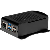 Joy-IT RB-AlucaseP5-06B SBC-Gehäuse Passend für Entwicklungskits Raspberry Pi mit (RB-AlucaseP5-06B)