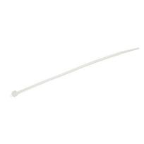 StarTech.com 15cm(6) Cable Ties, 3mm(1/8) wide, 39mm(1-3/8) Bundle Diameter, 18kg(40lb) Tensile Strength, Nylon Self Locking Zip Ties w/ Curved Tip, 94V-2/UL Listed, 1000 Pack, White - Nylon 66 Plastic - TAA (CBMZT6NK)