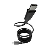 empower by PanzerGlass Magnetic 240W USB-C to USB-C Kabel | USB 2.0 | 1.5M | Weltall Schwarz
