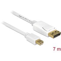 Adapterkabel mini-DisplayPort 1.2 (Stecker) > DisplayPort (Stecker) 4K (weiß, 7 Meter)