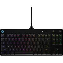 Logitech G Pro Mechanical Gaming Keyboard - Tastatur - Hintergrundbeleuchtung - USB - AZERTY - Französisch - Tastenschalter: GX Blue Clicky - Schwarz