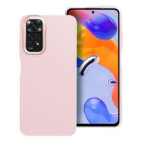 FRAME dėklas XIAOMI Redmi Note 11 / 11S pudros rožinės spalvos