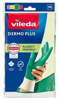 Vileda Dermo Plus 'M' Pirštinės Žalios Medvilnės, Nitrilo