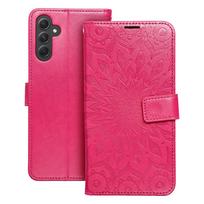 MEZZO knygų dėklas SAMSUNG A34 5G mandala magenta