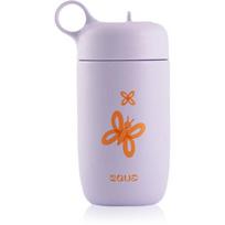 Equa Kids nerūdijančio plieno butelis vandeniui vaikams Butterfly 400 ml