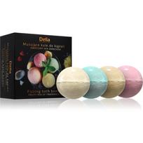 Delia Cosmetics Fizzing Bath Bombs Fruity Mix dovanų rinkinys voniai 4x100 g