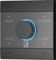 Audac AUDAC NCP105/B Universal PoE tinklo plokštė, juoda versija