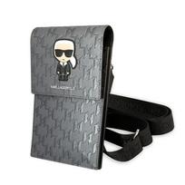 Karl Lagerfeld Ikonik Karl Monogram Patch krepšys - sidabrinis