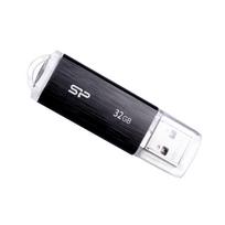 Silicon Power Ultima U02 USB atmintinė 32GB USB Type-A 2.0 Juoda