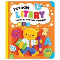 Aš mokausi raides. Aš mokausi, aš spalvinu, aš klijuoju. 3+ KS0978
