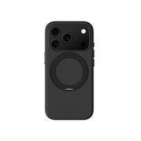 AmazingThing Cloudie iPhone 17 Pro dėklas su stovu - Juodas