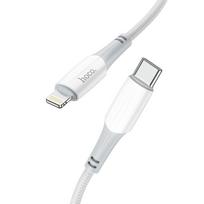 USB C - Lightning Laidas Hoco PD 3A 20W 1 m X70 baltas