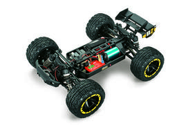 BLACKZON - Slyder ST Turbo 1/16 4WD 2S Brushless - Yellow (540219)