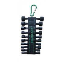 Smūginių galvučių rinkinys suktukui 20vnt, 1/4″, 4-12mm, 5/32″-1/2″