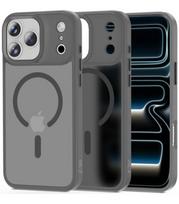 Matinis pilkas dėklas Apple iPhone 17 Pro telefonui "Tech-Protect Magmat Magsafe"