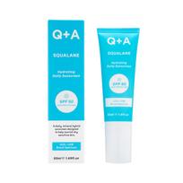 Q + A SQUALANE HYDRATING SPF50 drėkinamasis veido kremas nuo saulės, 50 ml