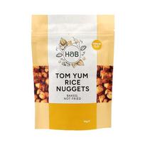 H&B TOM YUM keptų ryžių užkandis, 90 g