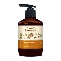 GREEN PHARMACY ALMOND & ARGAN OIL skystas muilas, 460 ml
